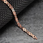 Ladies Turquoise Copper Magnetic Bracelet