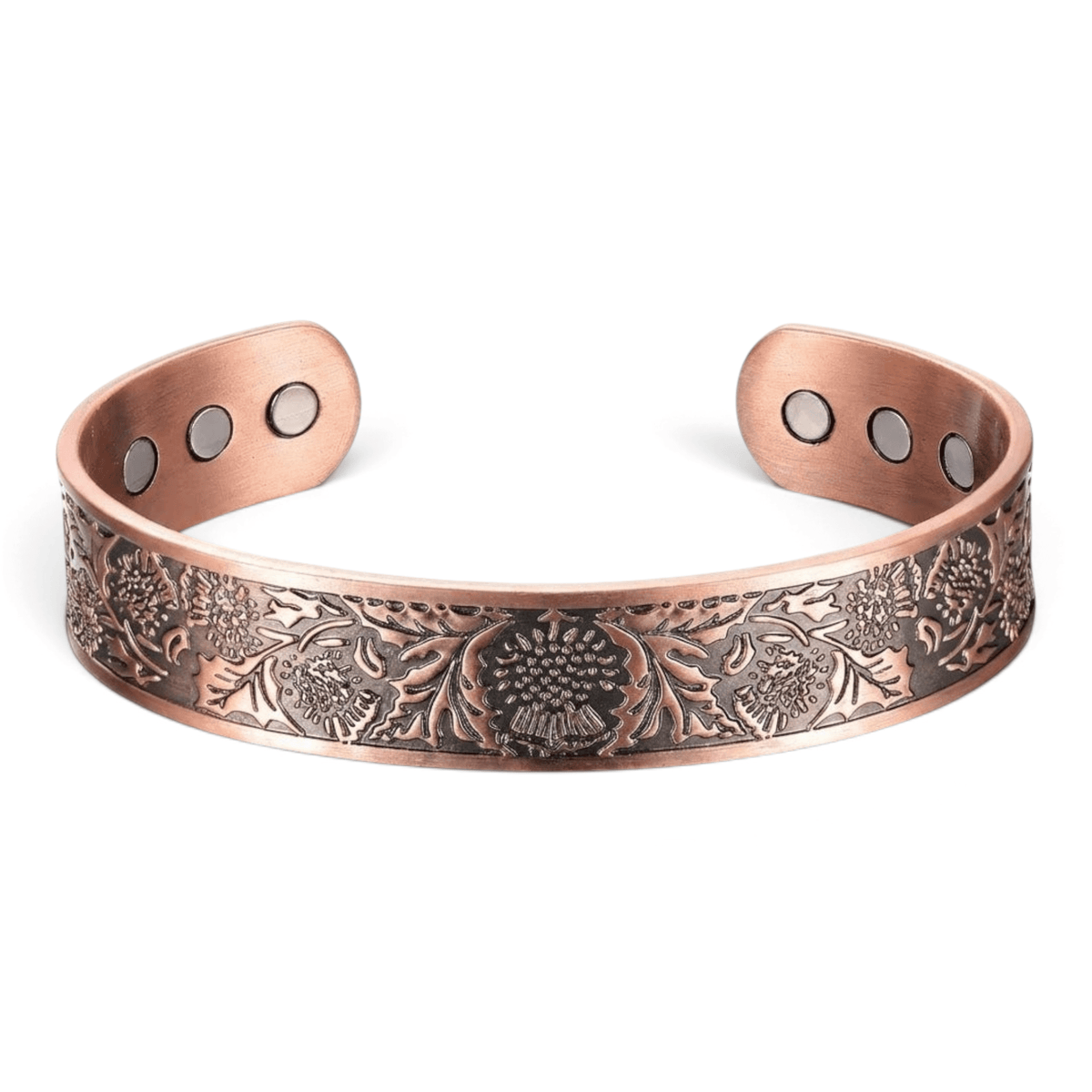 Scottish Thistle Pure Copper Bracelet - Karoo Earth