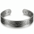 Silver Electroplated Tree of Life Pure Copper Bracelet - Karoo Earth