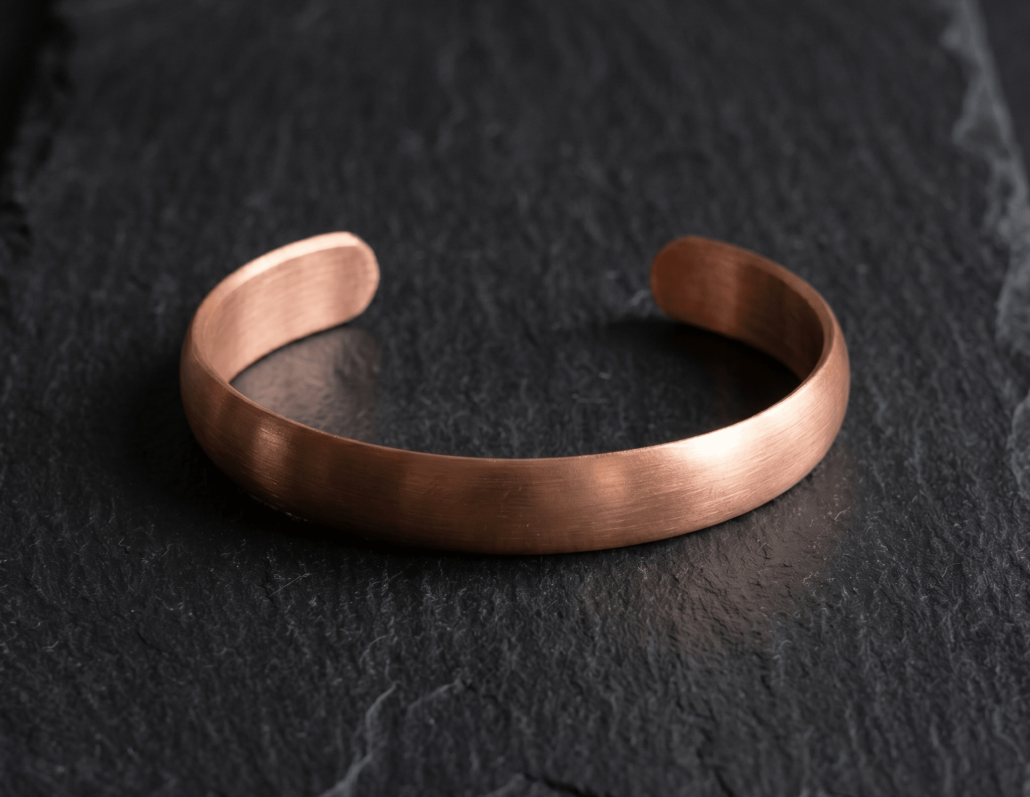 Solid Non Magnetic Pure Copper Bracelet - Karoo Earth