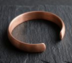 Solid Non Magnetic Pure Copper Bracelet - Karoo Earth