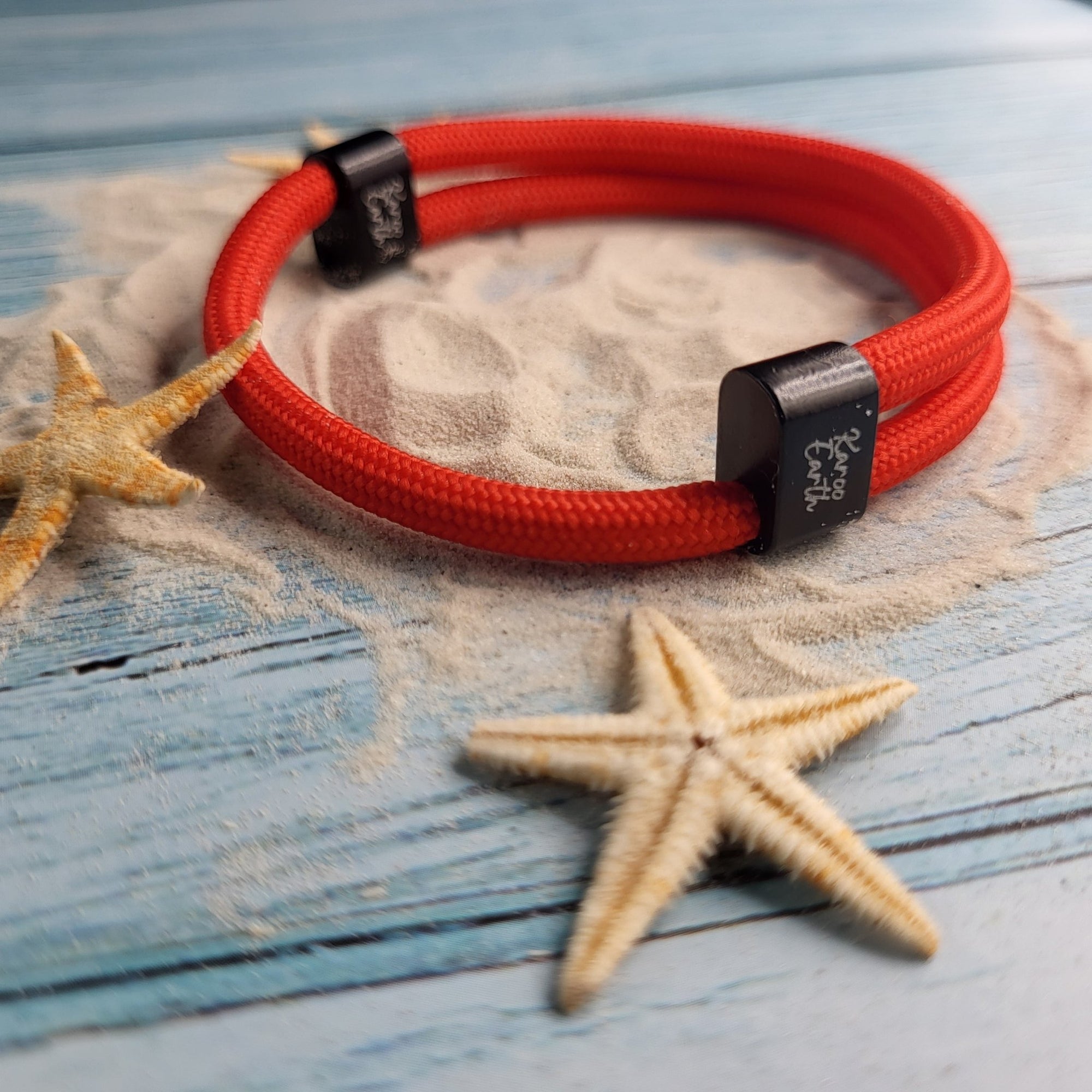 Sunburst Karoo Earth Rope Adjustable Paracord Bracelet - Karoo Earth