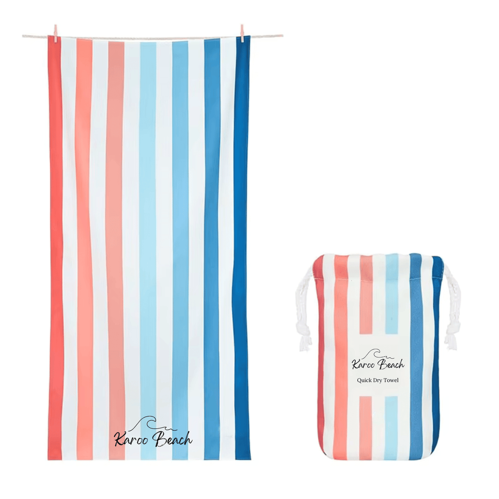 Sunrise Microfibre Beach Towel - Karoo Earth