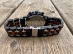 The Bloodwood and Gold Karoo Earth Chronograph Wooden Watch - Karoo Earth