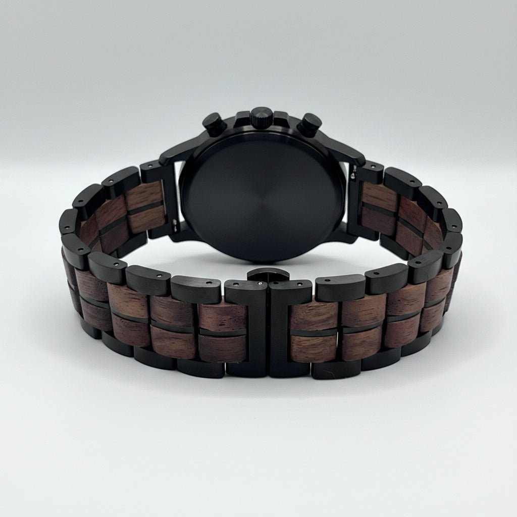 The Emerald Karoo Chronograph Wooden Watch - Karoo Earth