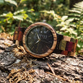 The Ladies Multi-wood Karoo Earth Wooden Watch - Karoo Earth