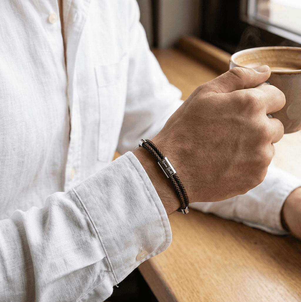 The Mariner Brown Rope Bracelet - Karoo Earth