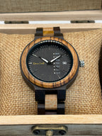 The Multi-wood Karoo Earth Chronograph Ladies Wooden Watch - Karoo Earth