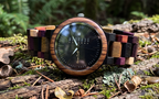 The Multi - wood Karoo Earth Chronograph Wooden Watch - Karoo Earth