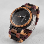The Multi - wood Karoo Earth Chronograph Wooden Watch - Karoo Earth