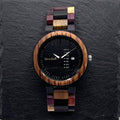 The Multi - wood Karoo Earth Chronograph Wooden Watch - Karoo Earth