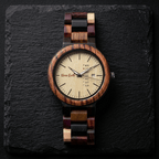 The Multi - wood, Maple face Karoo Earth Chronograph Wooden Watch - Karoo Earth