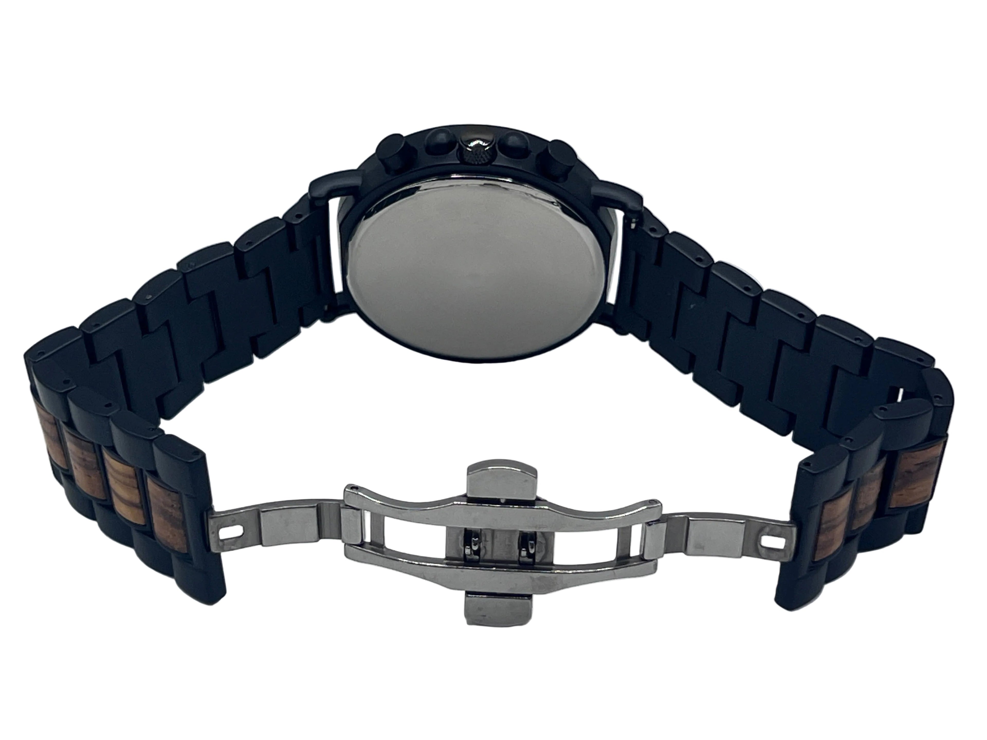 The Rosewood Karoo Earth Chronograph Wooden Watch - Karoo Earth
