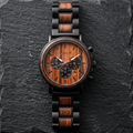 The Rosewood Karoo Earth Chronograph Wooden Watch - Karoo Earth