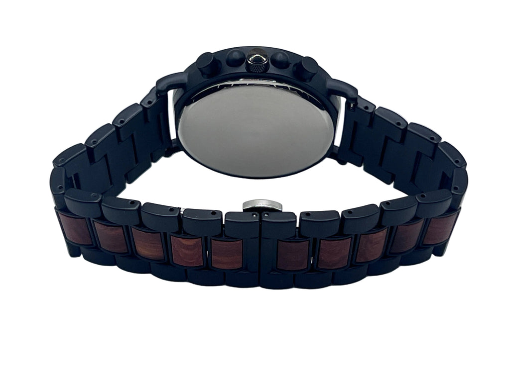 The Rosewood Karoo Earth Chronograph Wooden Watch - Karoo Earth