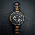 The Slate and Tigerwood Karoo Earth Chronograph Wooden Watch - Karoo Earth