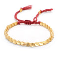 Tibetan Buddhist Copper Beads Bracelet - Karoo Earth