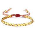 Tibetan Buddhist Copper Beads Bracelet - Karoo Earth