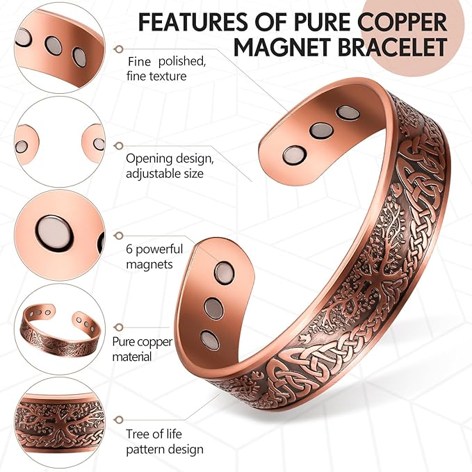 Tree of Life Copper Bracelet - Karoo Earth