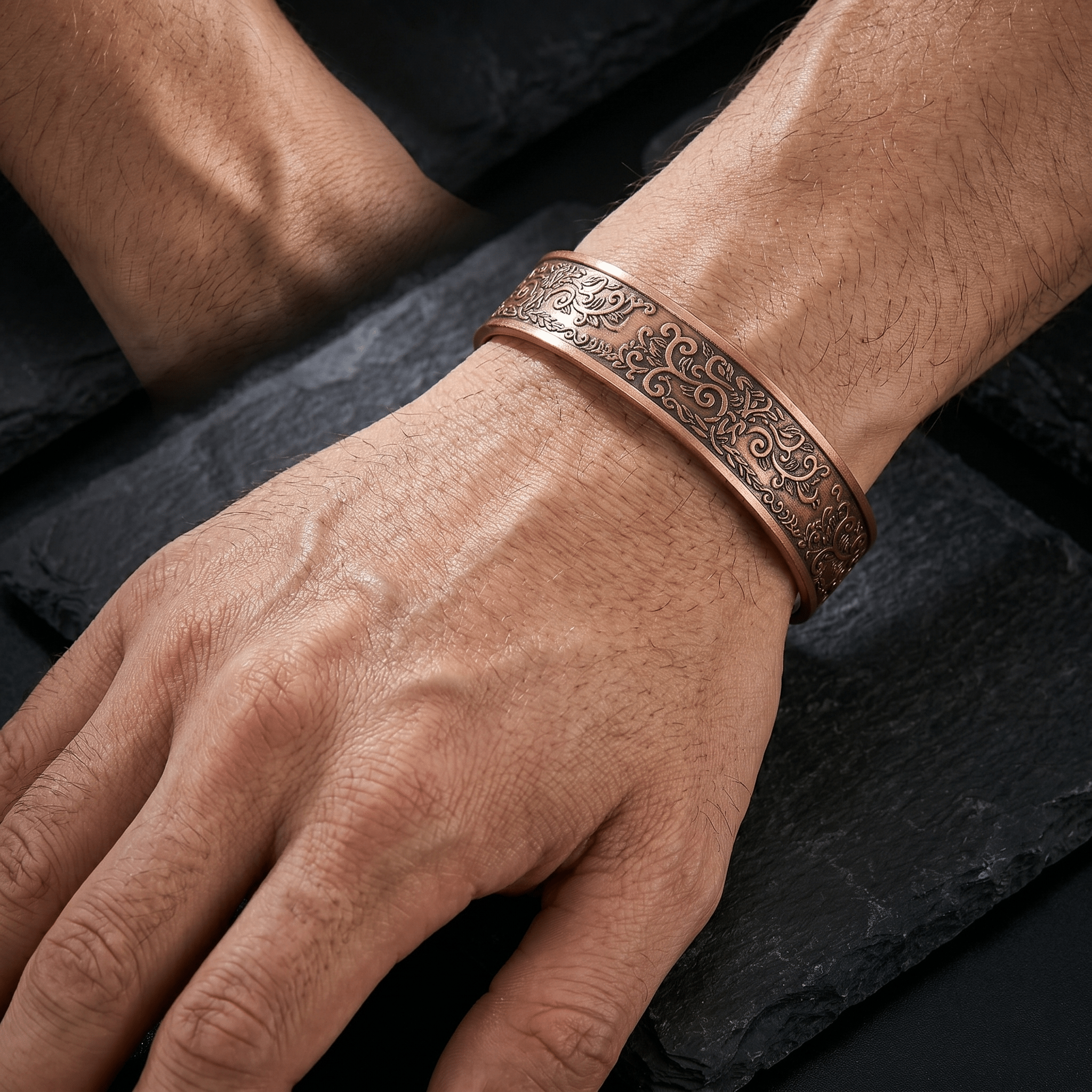 Tree of Love Pure Copper Bracelet - Karoo Earth