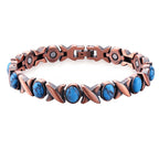 Turquoise Copper Magnetic Bracelet with Resizing Tool - Karoo Earth