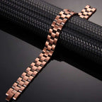 Ultra Strength 63 magnets inter - Linked Pure Copper Bracelet - Karoo Earth
