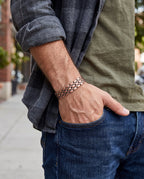 Ultra Strength 63 magnets inter-Linked Pure Copper Bracelet - Karoo Earth