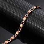 Ultra Strength Heart Copper Magnetic Therapy Anklet - Karoo Earth