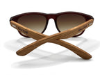 Unisex Walnut Wood Sunglasses UV400 - Brown - Karoo Earth
