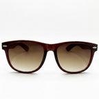 Unisex Walnut Wood Sunglasses UV400 - Brown - Karoo Earth