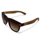 Unisex Walnut Wood Sunglasses UV400 - Brown - Karoo Earth