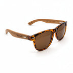 Unisex Walnut Wood Sunglasses UV400 - Tortoiseshell - Karoo Earth