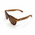 Unisex Walnut Wood Sunglasses UV400 - Tortoiseshell - Karoo Earth