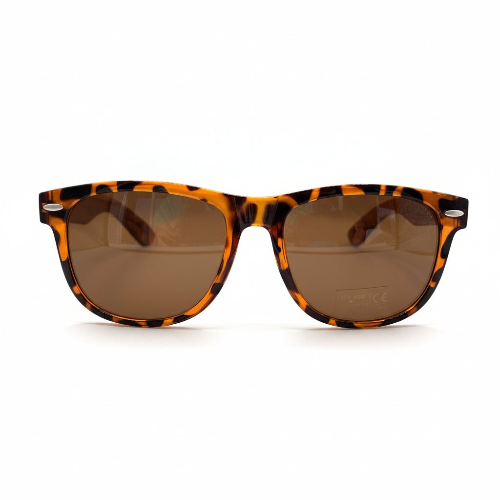 Unisex Walnut Wood Sunglasses UV400 - Tortoiseshell - Karoo Earth