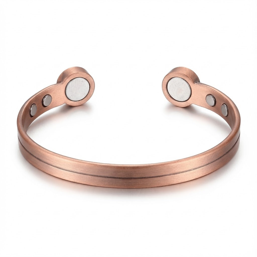 Bio Magnetic Thin Line Pure Copper Bracelet