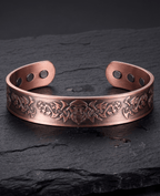 Viking Skull Pure Copper Bracelet - Karoo Earth