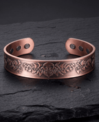 Viking Skull Pure Copper Bracelet - Karoo Earth