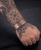Viking Skull Pure Copper Bracelet - Karoo Earth