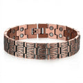 Weathered Wood Link Pure Copper Bracelet - Karoo Earth